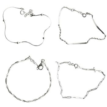 Sterling Silver Bracelet Layering Set, 3 of 3