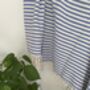 Blue Striped Design Cotton Bedspread, thumbnail 9 of 9