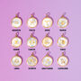 Gold Plated Mother Of Pearl Zodiac Necklace, thumbnail 7 of 10