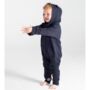 Personalised Baby Toddler Hooded Cotton Onesie Ears, thumbnail 1 of 5