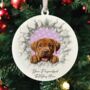 Personalised Christmas Dogue De Bordeaux Break Through, thumbnail 3 of 10