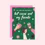 All I Need For Christmas Is Hot Cocoa And Friends Card, thumbnail 2 of 2