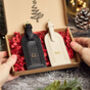Personalised Luggage Tag Black Or Nude Leather, thumbnail 1 of 12