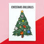 Funny Sport Christmas Card, thumbnail 1 of 3