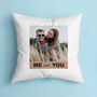 Personalised Couple’s Photo Cushion Cover, thumbnail 3 of 5