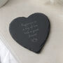 Heart Slate Coaster 'Happiness Is A Cup Of Tea…', thumbnail 1 of 2