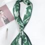 Green And Pink Long Unisex Scarf, thumbnail 2 of 5