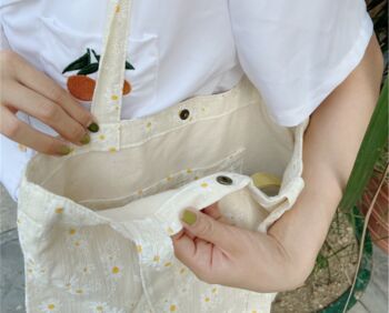 Dainty Floral Shoulder Bag And Daisy Crossbody Bag, 4 of 6