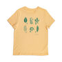 Organic Womens Leafy Tee T Shirt, thumbnail 1 of 3