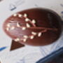 Dark Chocolate Pussy Willow Egg With Champagne Truffles, thumbnail 5 of 5