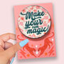 Make Your Own Magic Motivational Coaster Gift For Her, thumbnail 3 of 4