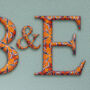 Decorated Initials Personalised Chopping Board, thumbnail 3 of 10