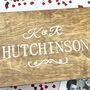 Personalised Wooden Couple's Keepsake Box, thumbnail 4 of 12