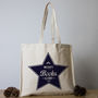 Personalised Christmas Teacher Tote Bags, thumbnail 2 of 6