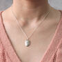 Rosemary Remembrance Silver Necklace, thumbnail 7 of 8