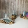 Molten Glass Driftwood Wood Fruit Nuts Bowl Pot Pourri Gift 10cm, thumbnail 2 of 5