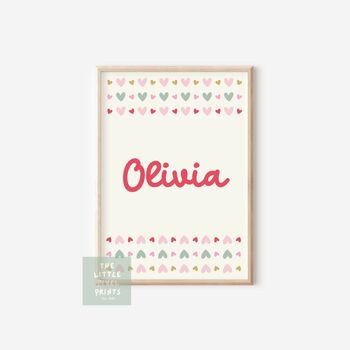 Girls Bright Affirmation Wall Print Set For Bedroom Or Nursery, 4 of 6