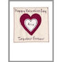 Personalised Love Heart Wedding Anniversary Card, thumbnail 10 of 12