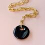 Kirbie Abstract Shape Pendant Necklace With Chain, thumbnail 4 of 6
