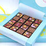Chocolate Flower Gift Box With Personalised Message, thumbnail 1 of 6