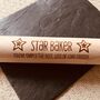 Personalised Star Baker Rolling Pin, thumbnail 5 of 7