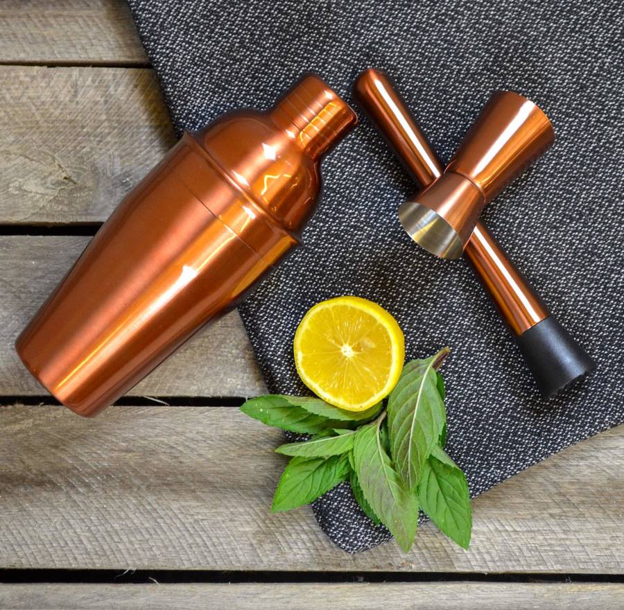 Copper Cocktail Shaker, 1 of 10