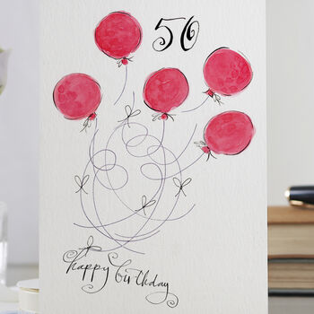 '50th Happy Birthday!' Milestone Birthday Card, 3 of 3