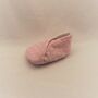 Reclaimed Eco Friendly Delicate Pink Baby Shoes, thumbnail 5 of 11