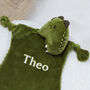 Personalised Trixie Mr Dino Baby Comforter, thumbnail 2 of 6