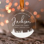 Personalised First Family Christmas Tree Decoration, thumbnail 5 of 6