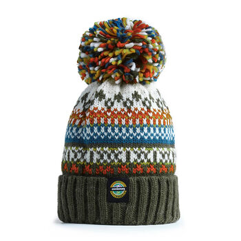 Greenland Nordic Knit Reflective Super Bobble Hat, 3 of 6