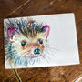 Inky Hedgehog Glass Worktop Saver, thumbnail 3 of 6
