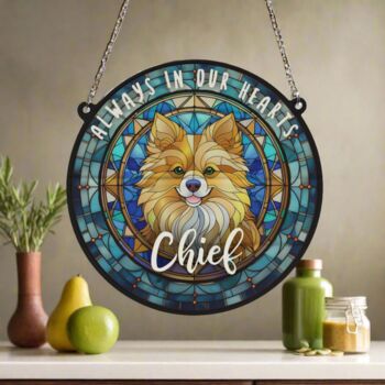 Pomeranian Memorial Suncatcher, 4 of 6