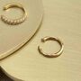 Ronda Gold Plated Ear Cuff, thumbnail 1 of 3