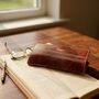 Personalised Leather Cricket Glasses Case, thumbnail 4 of 10
