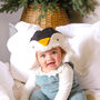 Handmade Organic Cosy Penguin Hat, thumbnail 4 of 10