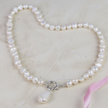 Baroque And Freshwater Pearl Necklace, 2 of 3