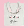 Personalised Easter Bunny Egg Hunt Bag, thumbnail 5 of 8