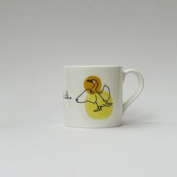 Cormorant Song Bone China Mug, 3 of 8