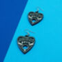 Ouija Planchette Earrings, thumbnail 2 of 5