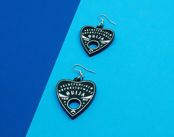 Ouija Planchette Earrings, 2 of 5