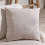 Riseley Cotton Stripe Cushion, thumbnail 1 of 3