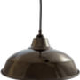 Black Chrome Industrial Lamp Shade, thumbnail 3 of 4