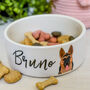 Personalised Dog Breed Food Bowl, thumbnail 11 of 12