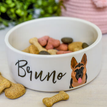 Personalised Dog Breed Food Bowl, 11 of 12