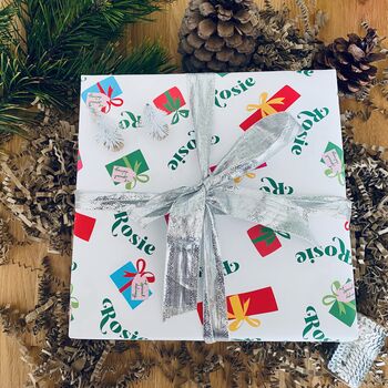 Present Special Delivery Christmas Wrapping Paper, 7 of 9