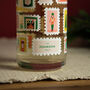 Personalised Christmas Stamps Glass Carafe With Cork, thumbnail 2 of 8