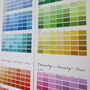 Paint Chip Colour Swatch Wall Planner 2024, thumbnail 4 of 11