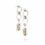 Desert Sunlight Chandelier Earrings In Sterling Silver, thumbnail 4 of 5
