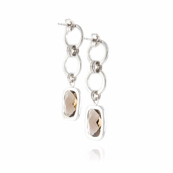 Desert Sunlight Chandelier Earrings In Sterling Silver, 4 of 5